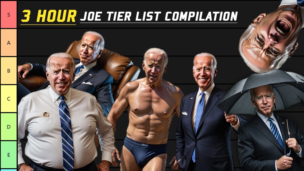 3 HOUR JOE BIDEN TIER LIST COMPILATION