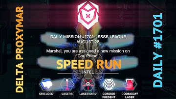 speed run: daily #1701 - DELTA PROXYMAR - Phoenix 2 - Marshal S4