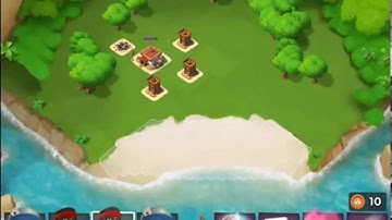 Boom Beach Level Guide - Heart Shot Walkthrough