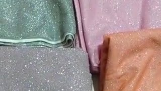 Glitter Desinger Fabric Wholesale Surat Market