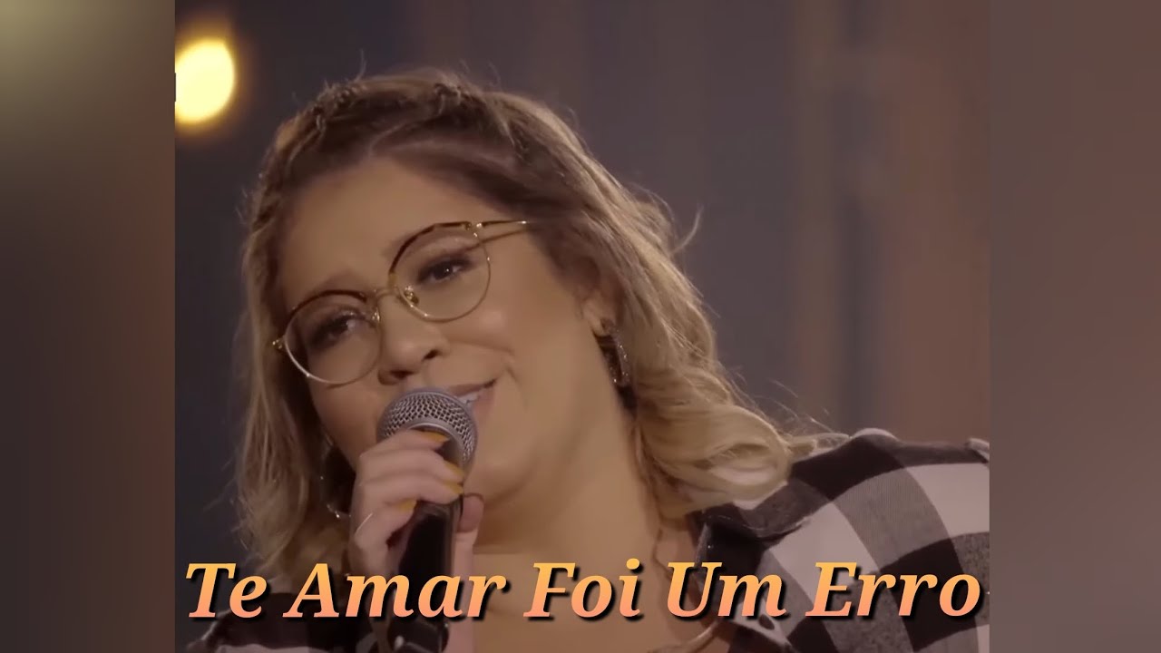 Marília Mendonça - Te Amar Foi Um Erro - Live Lado B - YouTube