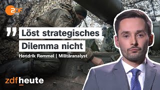 Waffen-Freigabe für Ukraine: Warum sie Russlands Krieg nicht stoppt  | ZDFheute live