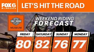 Wisconsin Weekend Riding Forecast for Aug 21-23 2026 FOX6 News Milwaukee