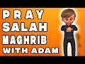 Maghrib prayer for kids  step by step