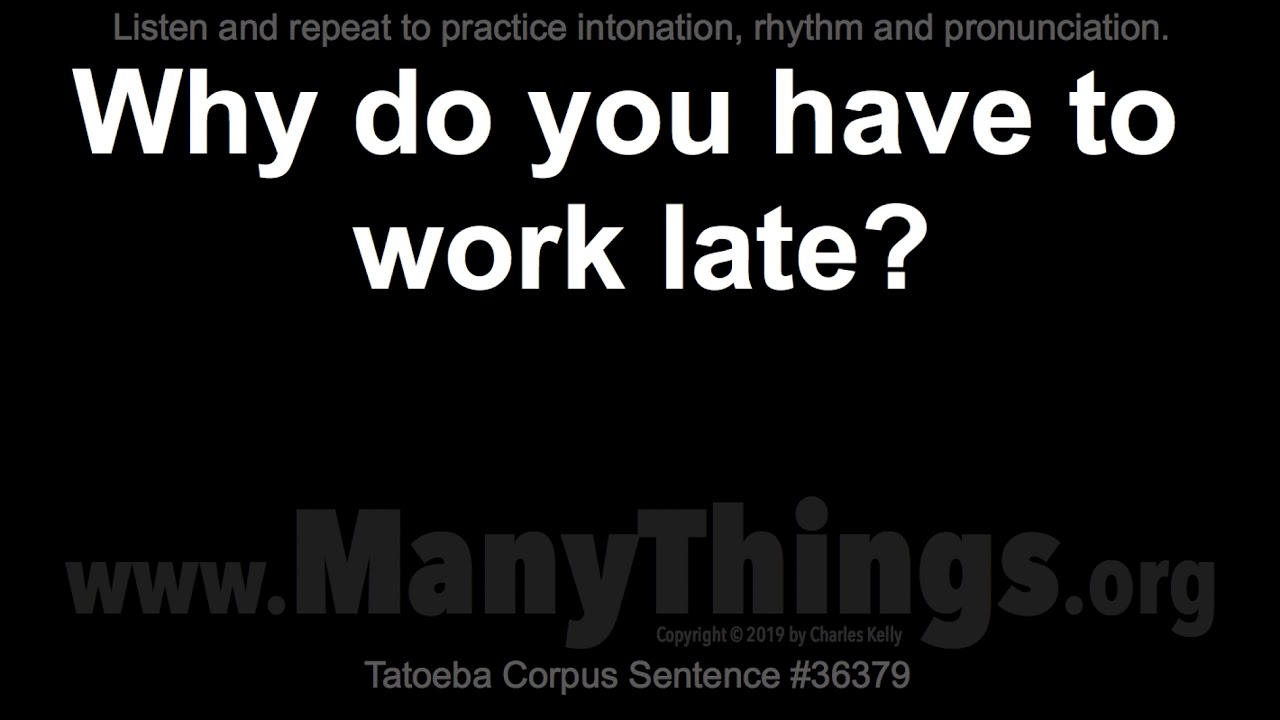 1 500 Why Sentences Part 4 Listen And Repeat YouTube