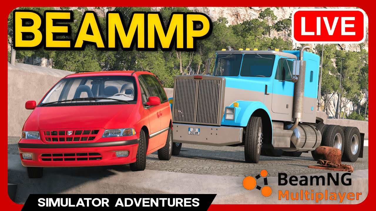 NEW BeamMP Server Mods LIVE! BeamNG Multiplayer YouTube