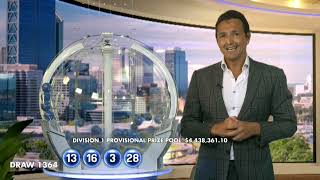 Powerball Results Draw 1364 7 July 2022