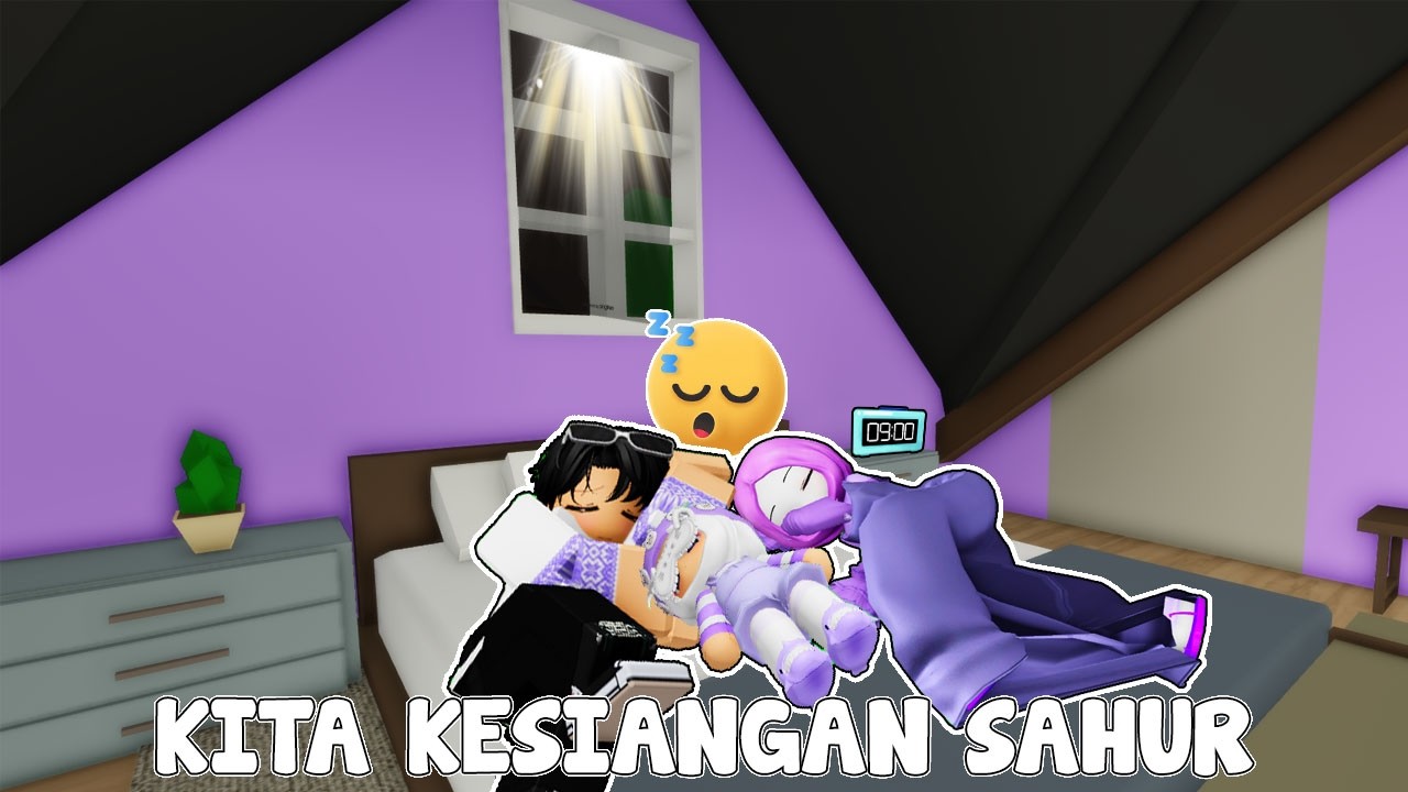 SEHARIAN PUASA LEMAS KARNA KESIANGAN SAHUR | BROOKHAVEN🏡RP