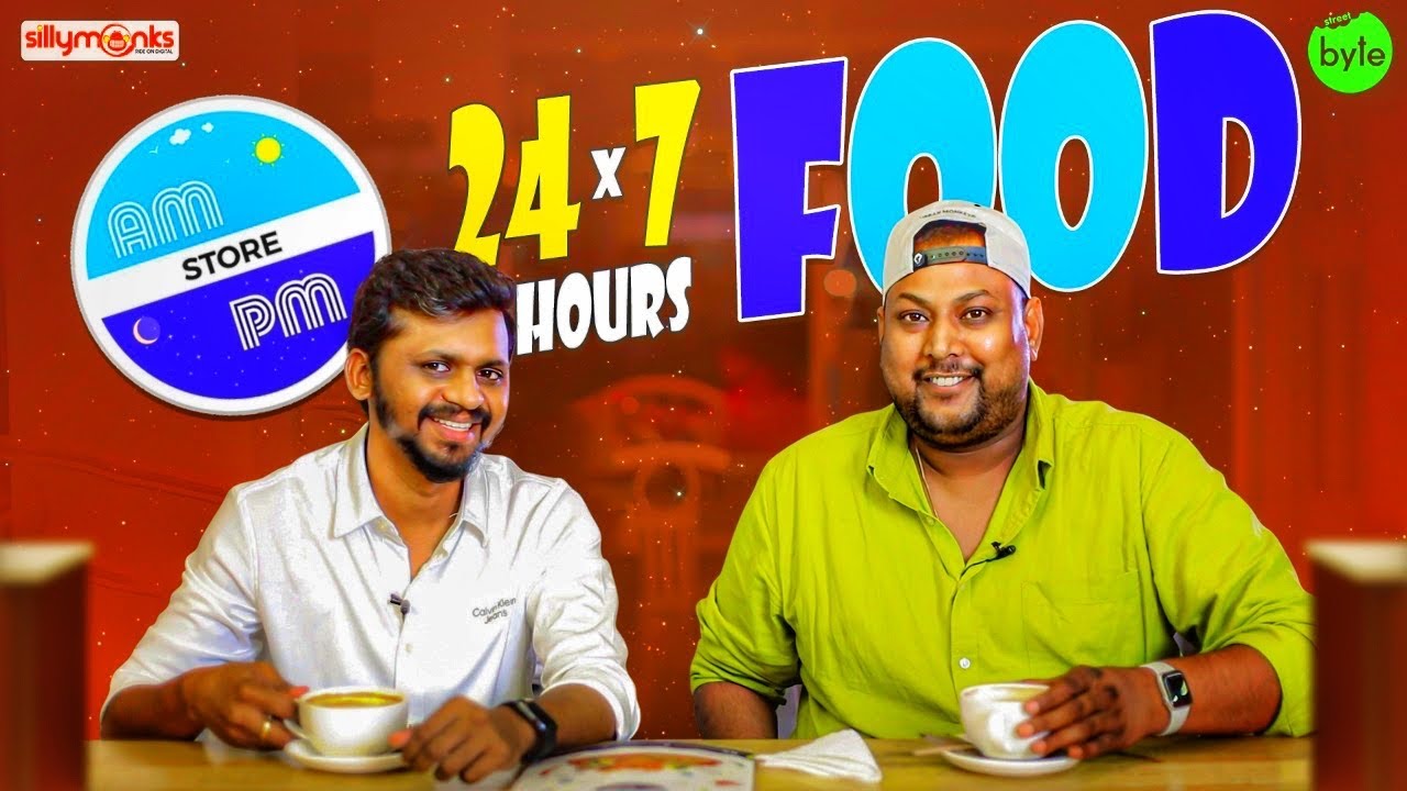 24 Hrs Store in Hyderabad | Egg Maggi | 24 x 7 Food Stall | AM PM store | Street Byte | Silly Monks