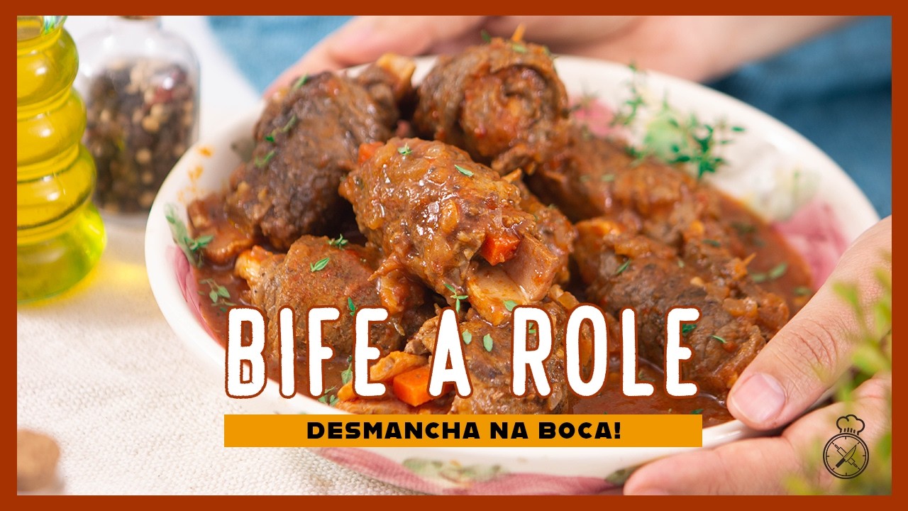 Como Fazer Bife à Rolê Suculento e Macio com Chef Gi Souza
