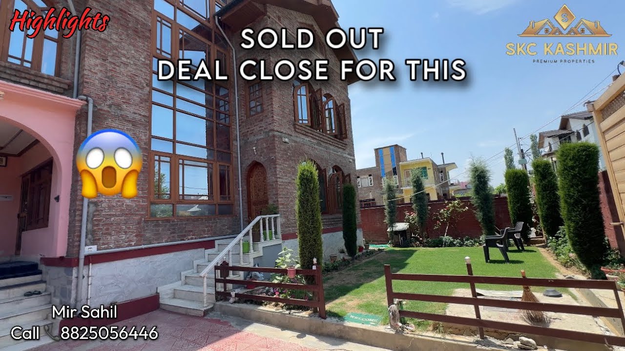 Sold Luxury house in Gopalpora, Alamdar Colony, kashmir | SKCKASHMIR | Beautiful House