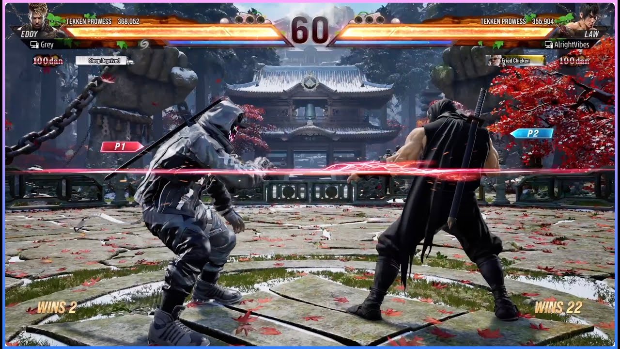 Grey (Eddy) VS NinjaKilla (Law) | God Of Destruction Battle | Tekken 8