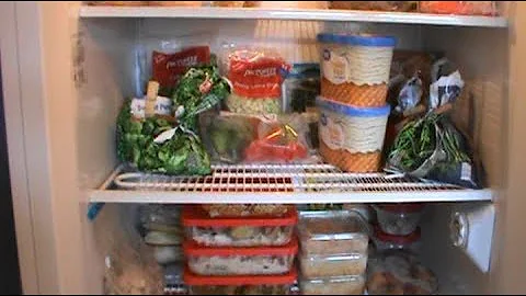 Defrosting And Organizing My Freezer