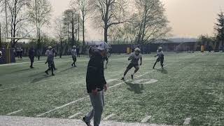 Defensive Backs Coverage Drill - Spring Football Practice Day 7