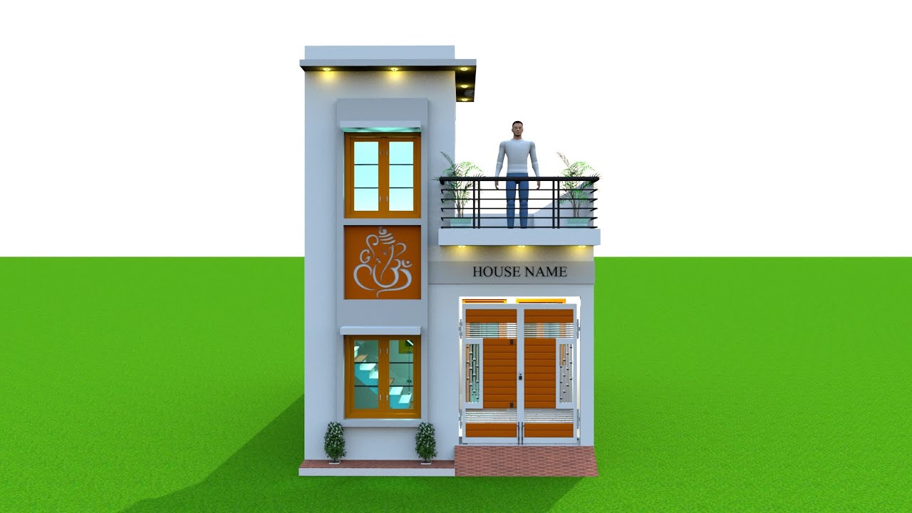 🏡15 x 30 house ! 15 by 30 house design ! 450 sqft house plan ! small house design 