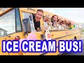 TURNING OUR SCHOOL BUS INTO AN ICE CREAM TRUCK