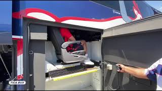 Luxurious Coach // Tica Bus // HD #shorts screenshot 5