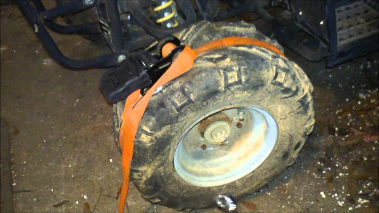How to Inflate A Tire That's Fallen Off the Rim YouTube