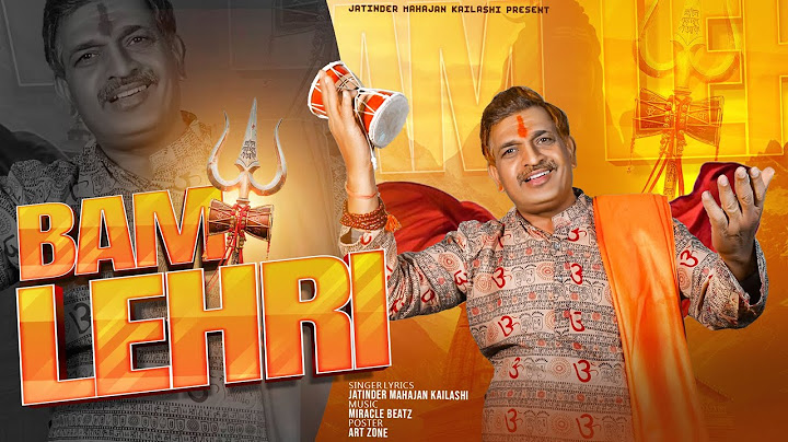 BAM LEHRI| Jatinder Mahajan Kailashi | Official Music Video | BHOLENATH 2025 SONG