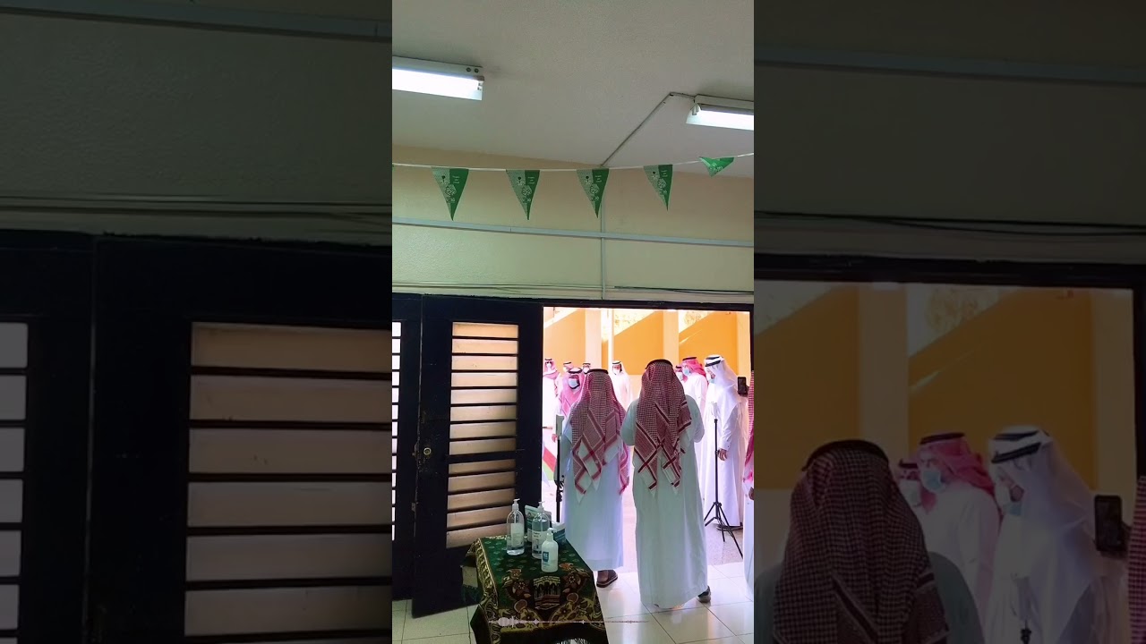 #العودة_للدراسة #مدير تعليم عسير يزور #ثانوية_الملك_خالد #خميس_مشيط 1443/1/14