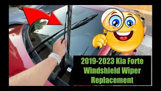 How To Raise Your Windshield Wipers on 2019-2023 Kia Forte by justsoboredagain 5,704 views 10 months ago 2 minutes, 21 seconds