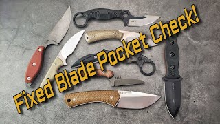 Fixed Blade Pocket Check:  Which One is in Your Pocket?