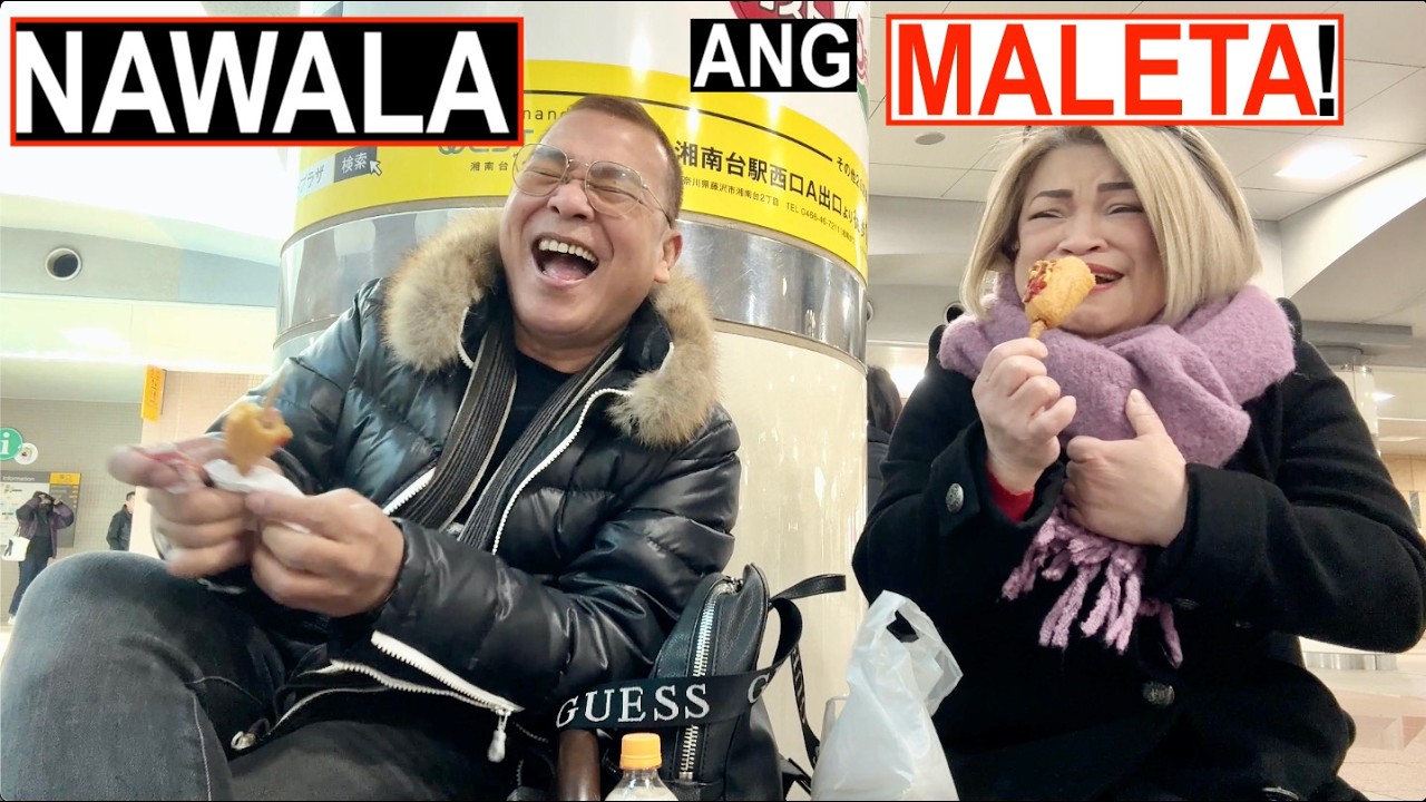 Ang MALETA at ang OKRAYAN hanggang TOKYO!!😄🇯🇵 POMERANIAN daw ako, SHITZU naman sya!