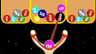 2048 Slingshot - 2048 Math Games screenshot 1