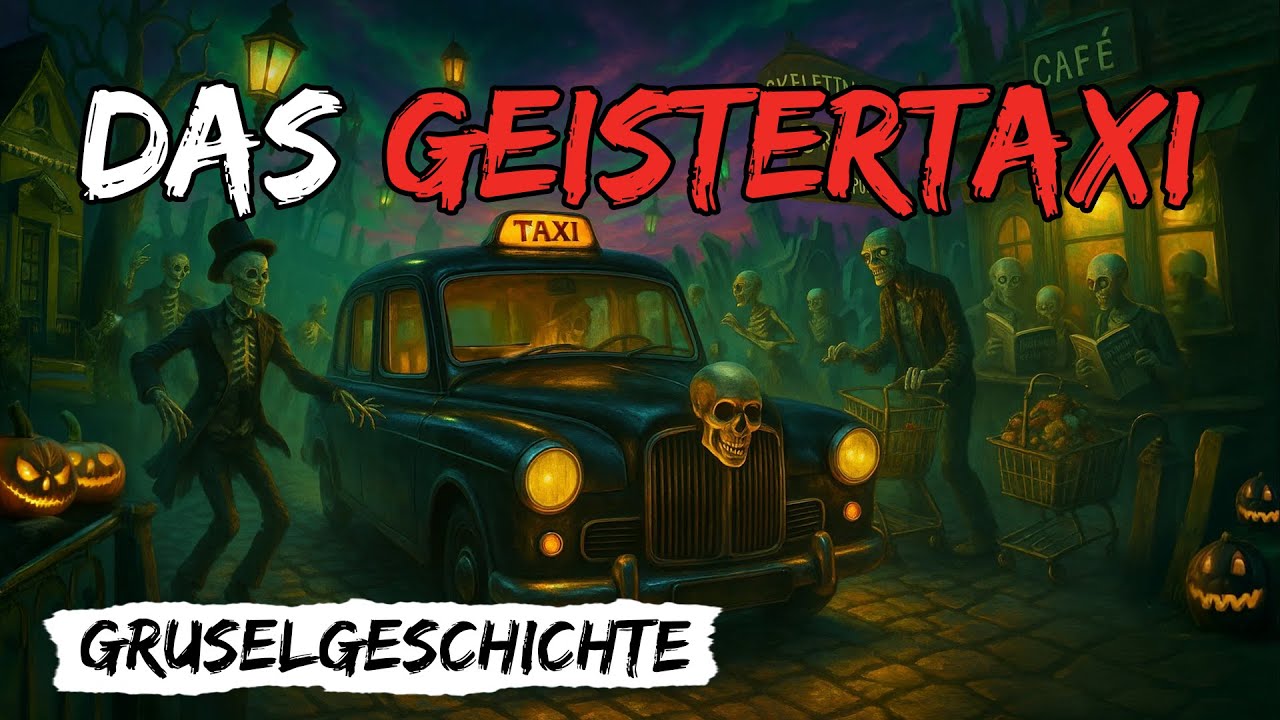 Das GeistertaxiㅣGruselgeschichten zum EinschlafenㅣManche Nächte fühlen sich anders an
