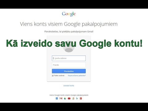 Video: Kā Izveidot Dokumentus Google