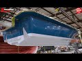 Boat manufacturing process from start to finish