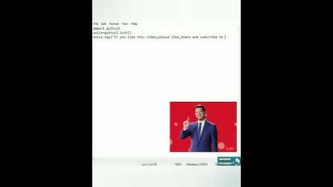 Text to speech using python#python #texttospeech #texttoaudio