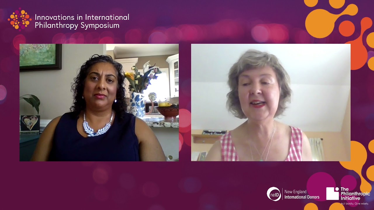 Philanthropy and Women and Girls: A Discussion with Elaine Martyn and Jane Sloan