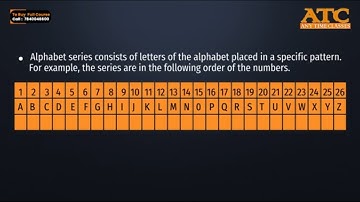 Logical Reasoning - Alphabet Series | CA Foundation Mathematics