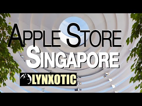 Apple Singapore - Marina Bay Sands most beautiful Apple Store in the World - NEW