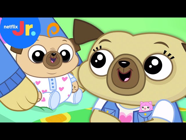 Chip's Big Sister Bed Misunderstanding 🛏 Chip and Potato | Netflix Jr class=