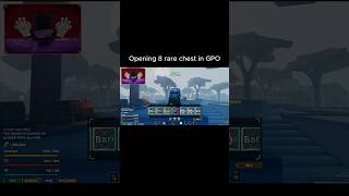 Opening 8 rare chest in Roblox GPO #roblox #gaming #peakgame