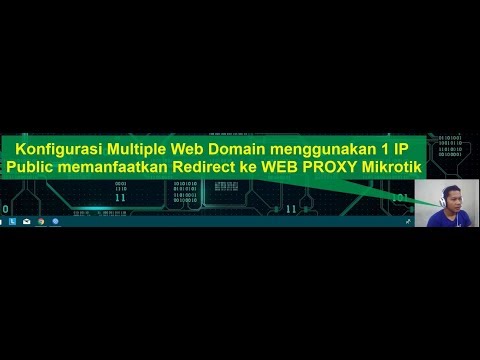 Konfigurasi Port Forwarding Multiple Web Server berbeda Domain menggunakan 1 IP Public