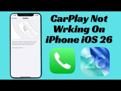 Как исправить неработающий Apple CarPlay на iOS 26 | Исправление проблемы с подключением CarPlay ...