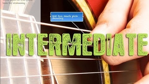5 String Arpeggios Intermediate Sweep Picking Guitar Course & Lesson