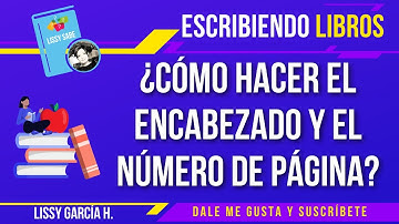 Cómo Hacer Encabezados y Números de Página en tu Manuscrito | Presenta un Libro Profesional 🚀📝
