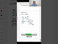 Master Cross Multiplication Solve Equations FAST! #asvabmath #maths #teasmath #mathpractice #exam