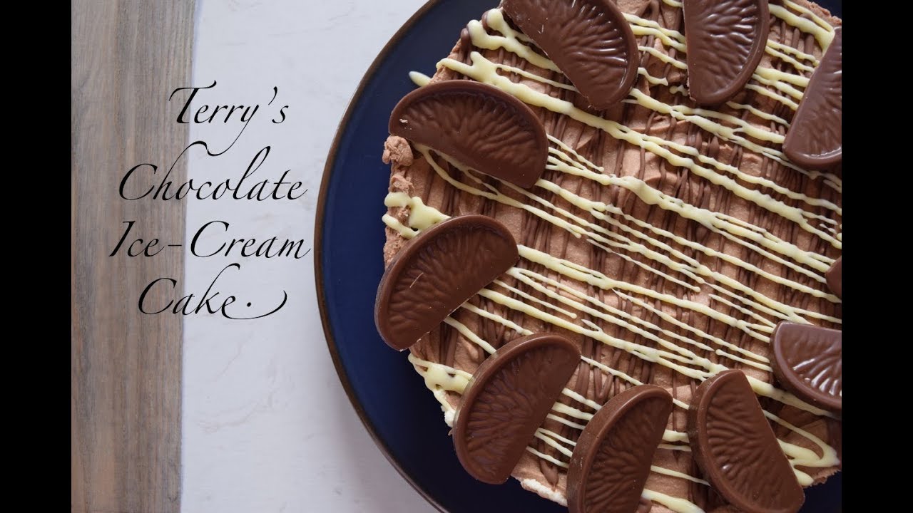 Terry's Chocolate Orange IceCream Cake Sundaebake YouTube