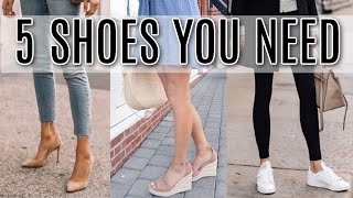 5 Shoes Every Woman NEEDS in Her Closet | Classic Shoe Styles for Women Over 40