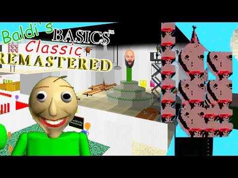 Party Mode's Ending Is WILD! Beating Baldis Basics Classic Remastered 