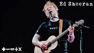 Ed Sheeran - Head then Heels - 20 January 2024 Mathematics Tour The Sevens Stadium, Dubai