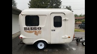 1983 Burro Trailer Episode 1 - Cleaning and Gutting