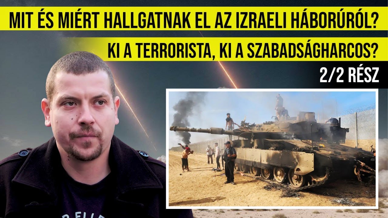 Válaszcsapás: Mit és miért hallgatnak el az izraeli háborúról? Ki a terrorista, ki a szabadságharcos? 