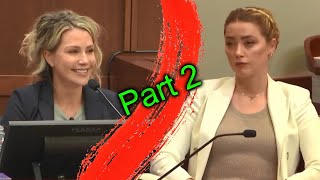 Amber Heard gets TRIGGERED by the Psychologist's diagnosis Part 2