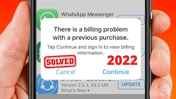 There is a Billing Problem With a Previous Purchase | Fix App Store iPhone iPad | iOS 15